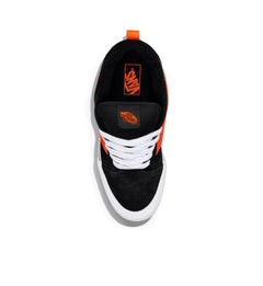 Vans Knu Skool Pop Sidestripe Black Orange VN000D22Y8J1 | Pro Feet