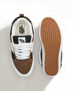 Vans Knu Skool Shoe Black/Brown VN000D22YS8 | Pro Feet