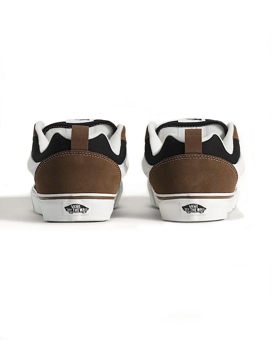 Vans Knu Skool Shoe Black/Brown VN000D22YS8 | Pro Feet