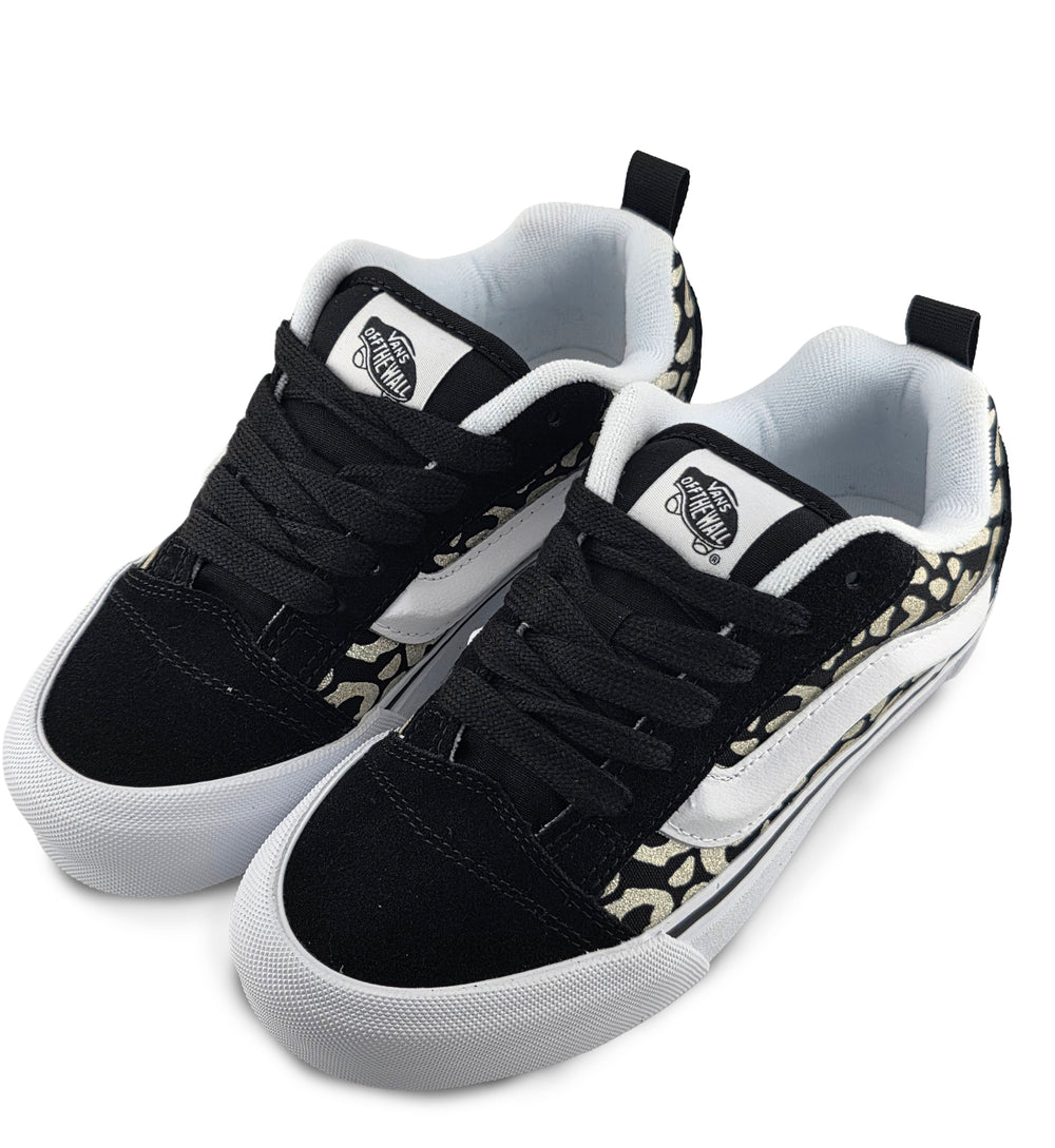 Vans Knu Skool GS “Glitter Leopard Black” (VN000D2TBM8)