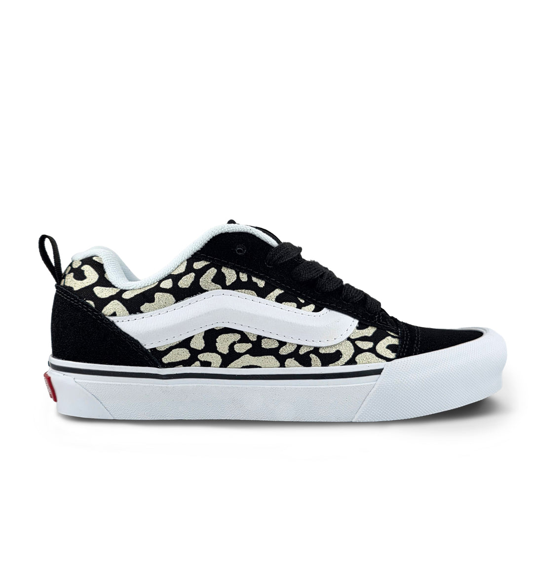 Vans Knu Skool GS “Glitter Leopard Black” (VN000D2TBM8)