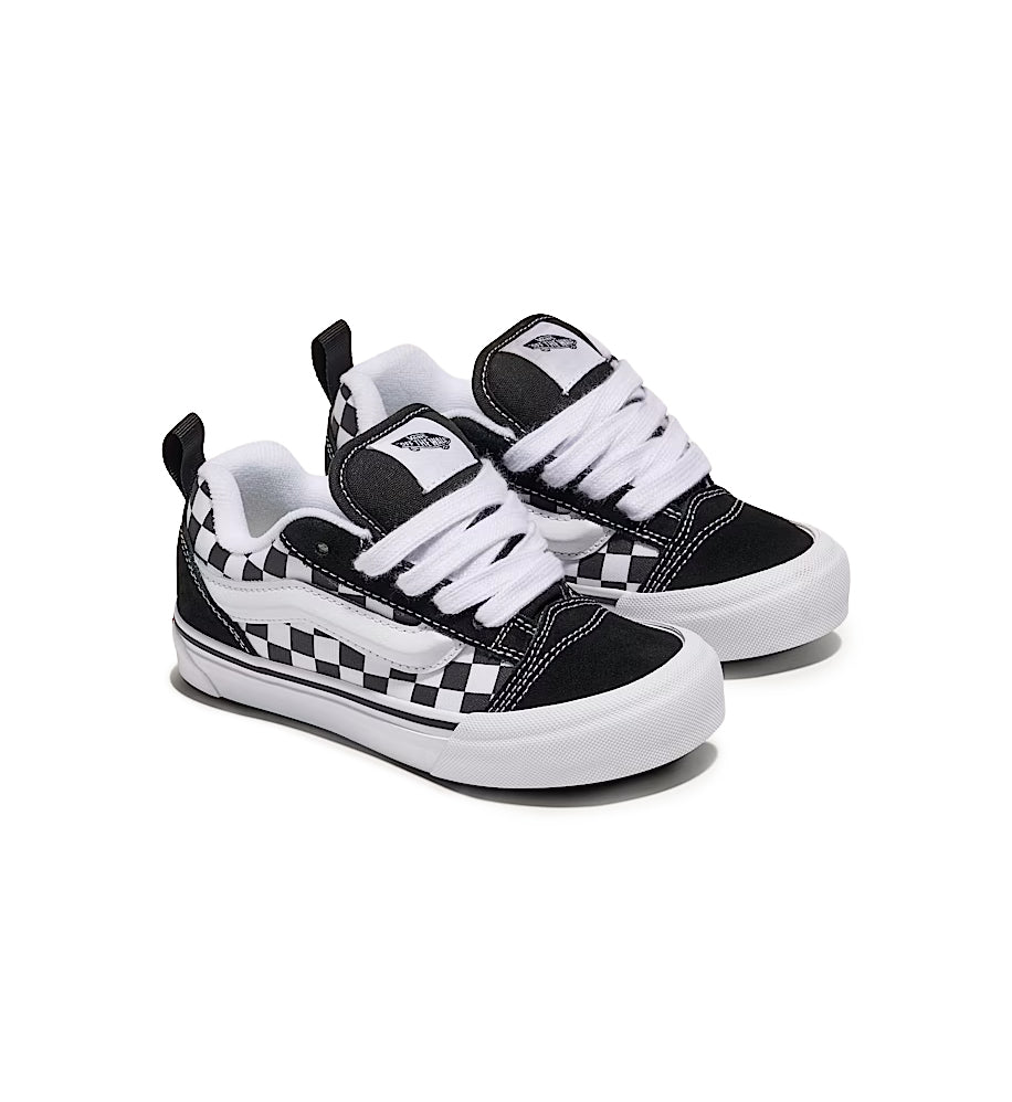 Vans Knu Skool Checkerboard Black True White VN000D2TBPB | Pro Feet