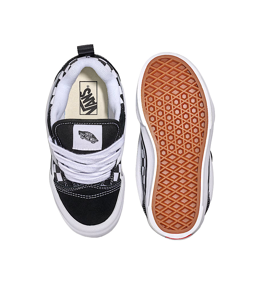 Vans Knu Skool Checkerboard Black True White VN000D2TBPB | Pro Feet