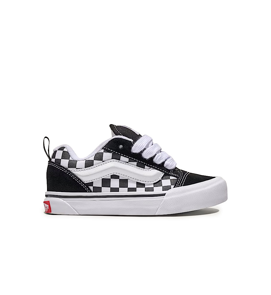 Vans Knu Skool Checkerboard Black True White VN000D2TBPB | Pro Feet