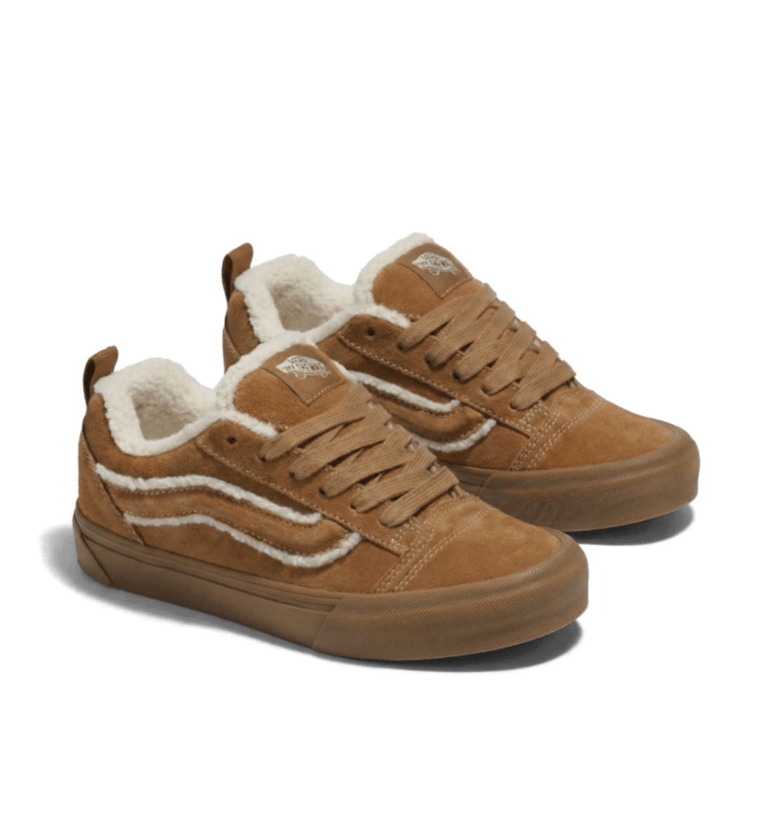 Vans Knu Skool GS High Pile Fleece Chipmunk VN000D2TGWT1 | Pro Feet