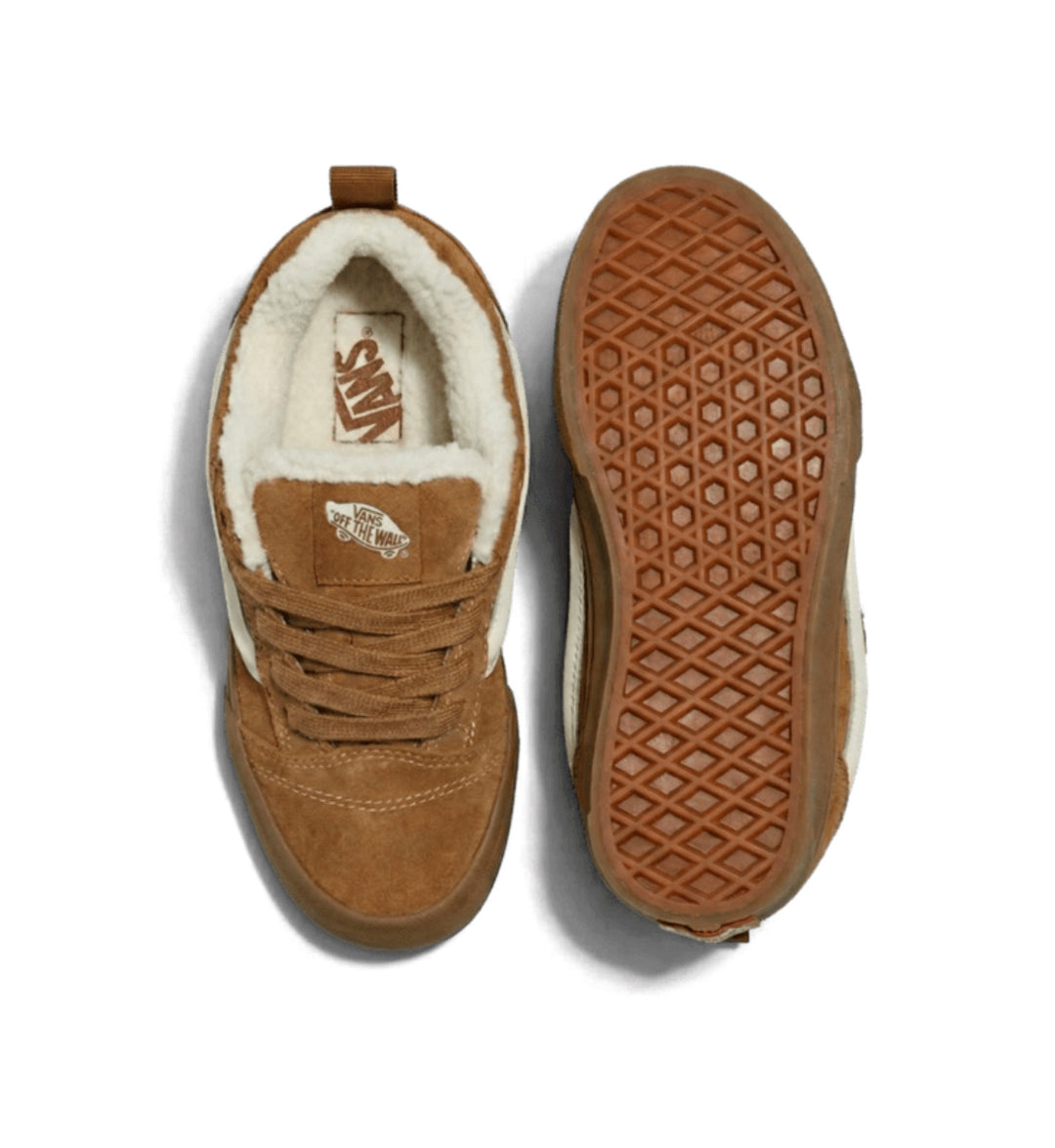 Vans Knu Skool GS High Pile Fleece Chipmunk VN000D2TGWT1 | Pro Feet