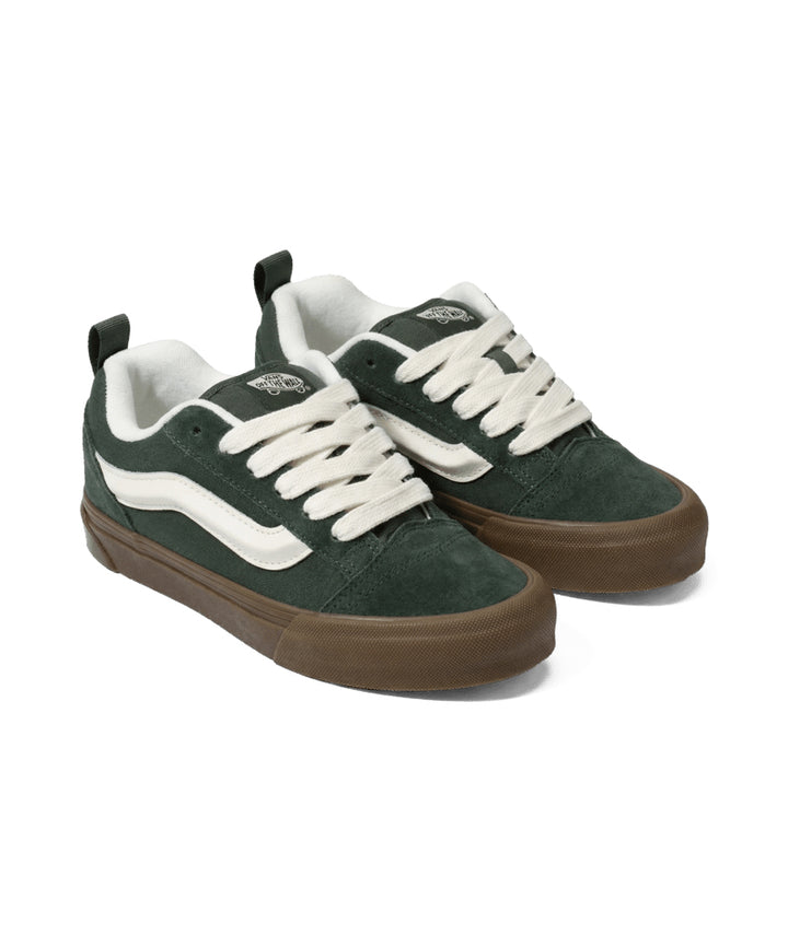 Vans Knu Skool GS Dark Gum Oil Green VN000D2TTD81 | Pro Feet