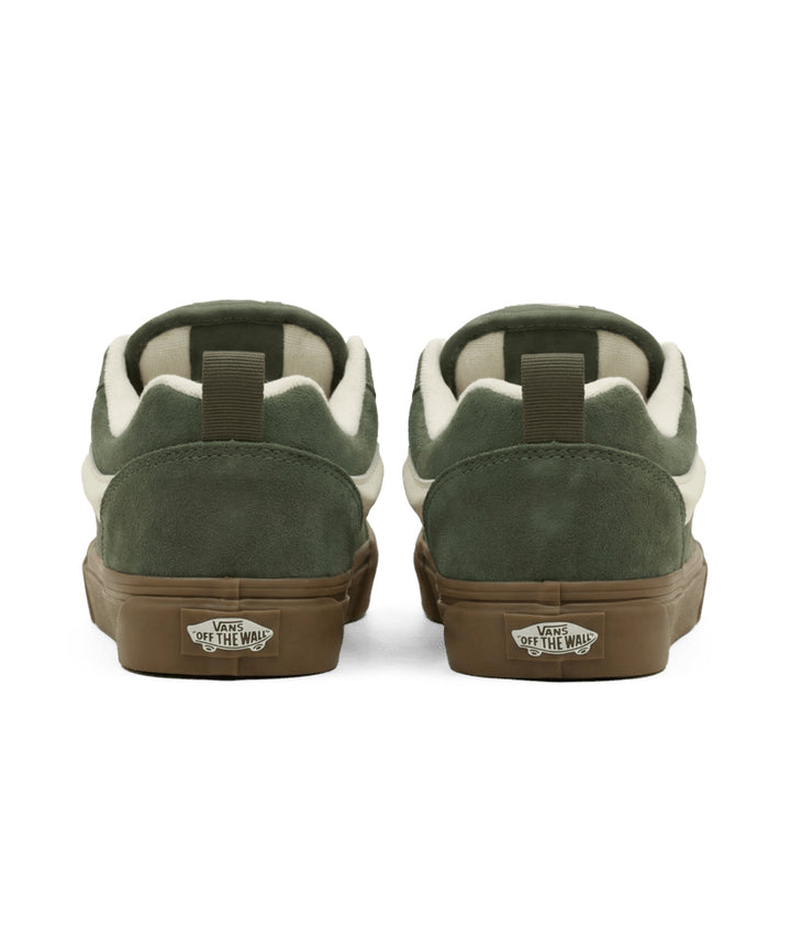 Vans Knu Skool GS Dark Gum Oil Green VN000D2TTD81 | Pro Feet