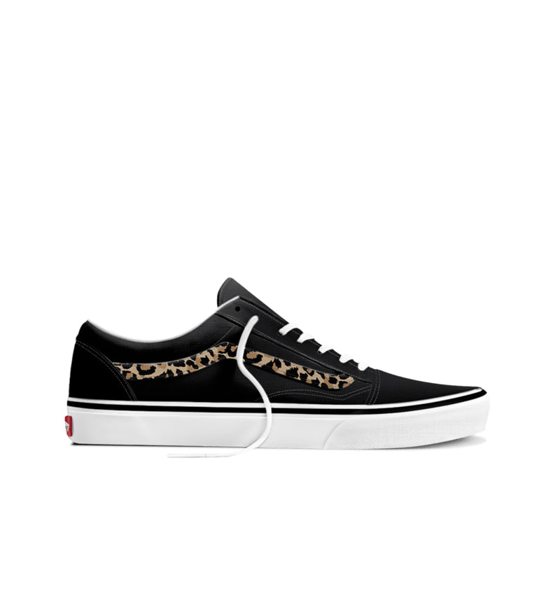 Vans Old Skool GS Leopard Black VN000D2VBM81 | Pro Feet