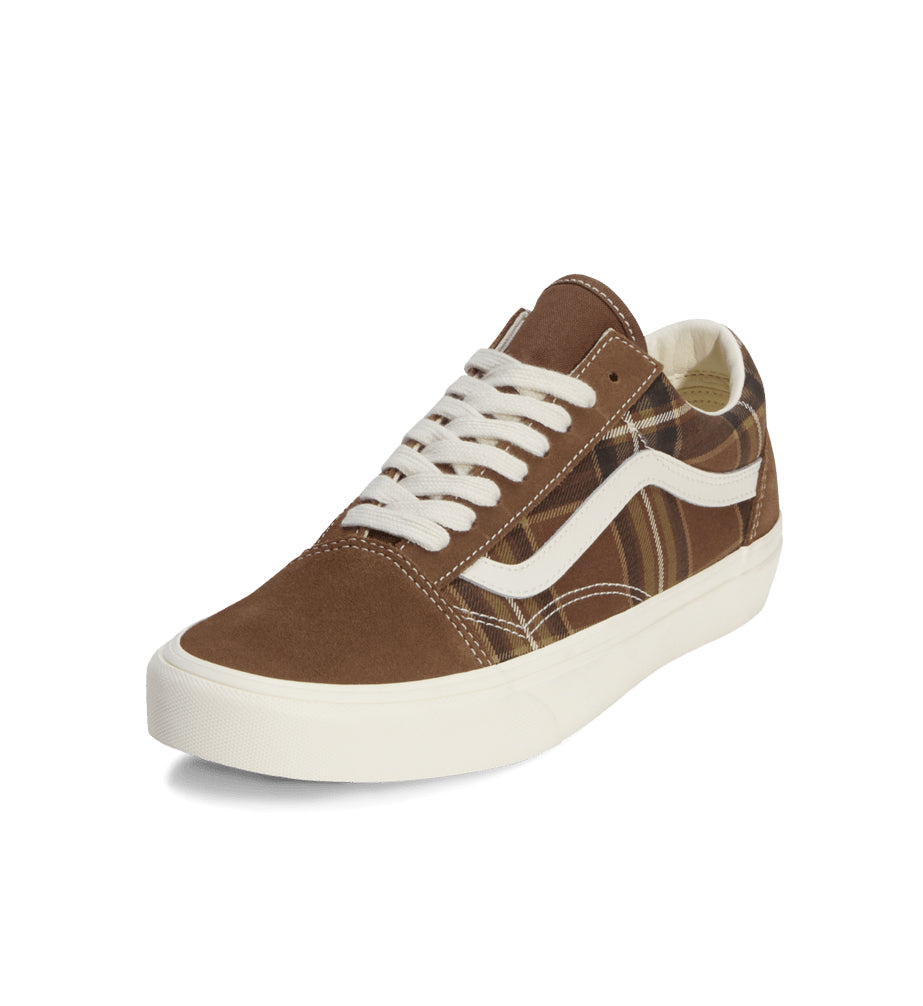 Vans Old Skool Plaid Vintage Cocoa VN000D3HFST1 | Pro Feet
