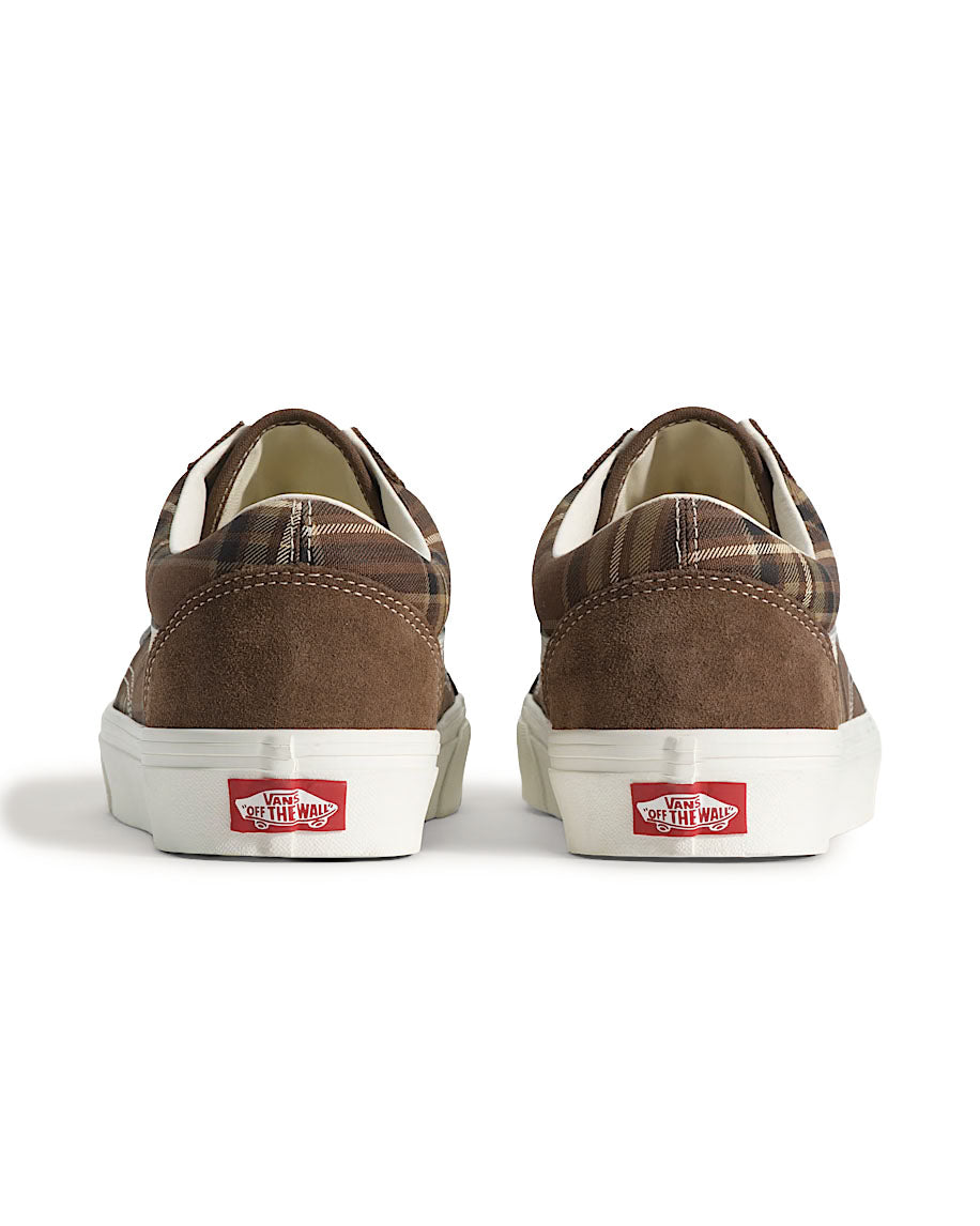 Vans Old Skool Plaid Vintage Cocoa VN000D3HFST1 | Pro Feet