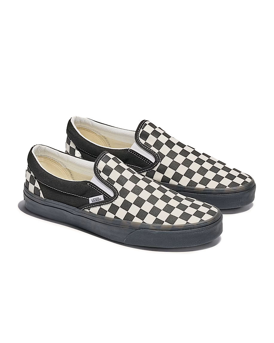 Vans Classic Slip-On Checkerboard White/Black VN000D5PYB2 | Pro Feet