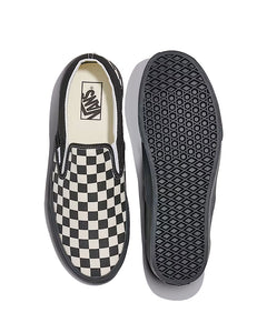 Vans Classic Slip-On Checkerboard White/Black VN000D5PYB2 | Pro Feet
