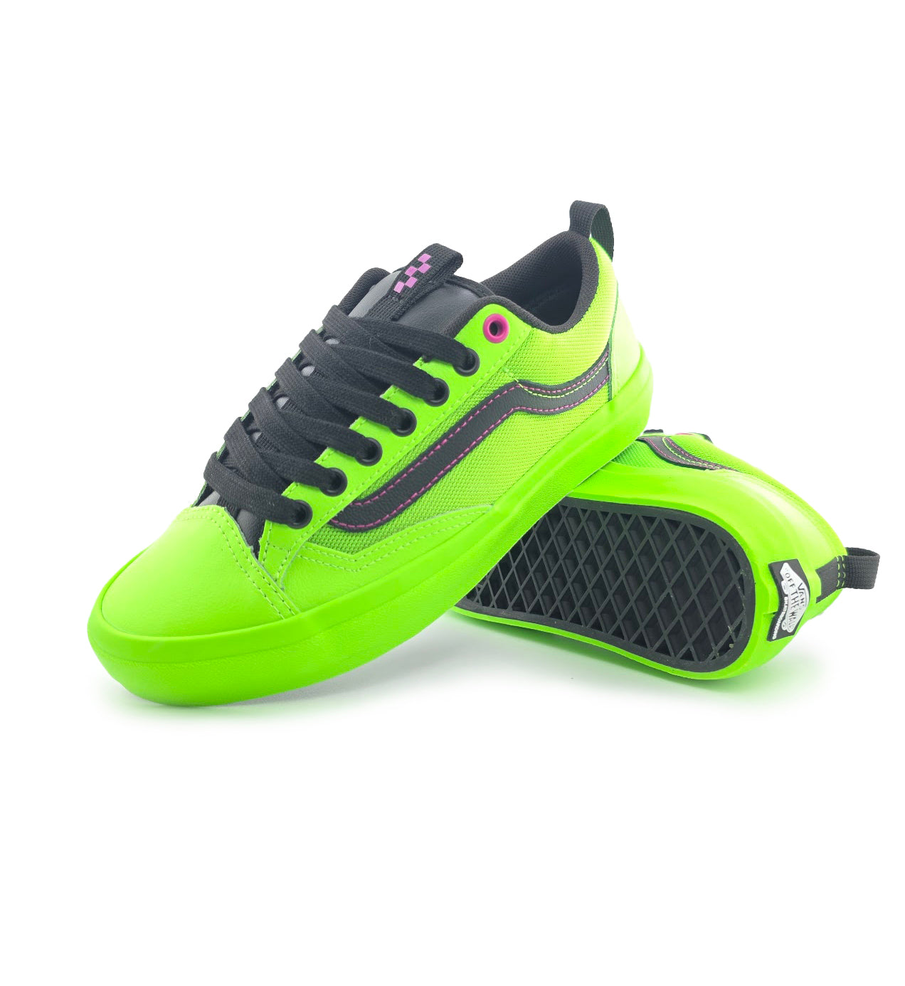 Vans Skate Old Skool 36+ Acid Airbrush Black Green VN000D5RFBL1 | Pro Feet