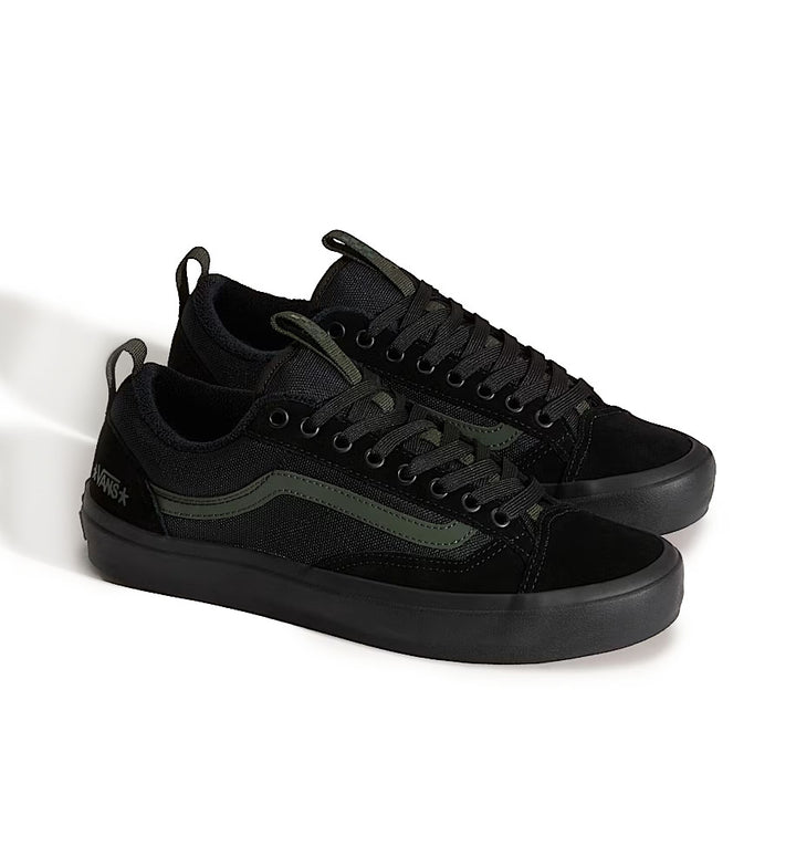 Vans Skate Old Skool 36+ Atiba Black/Dark Green VN000D5RNLX | Pro Feet
