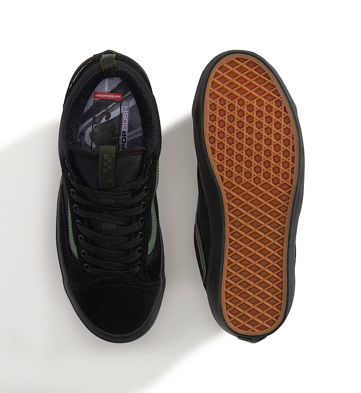 Vans Skate Old Skool 36+ Atiba Black/Dark Green VN000D5RNLX | Pro Feet