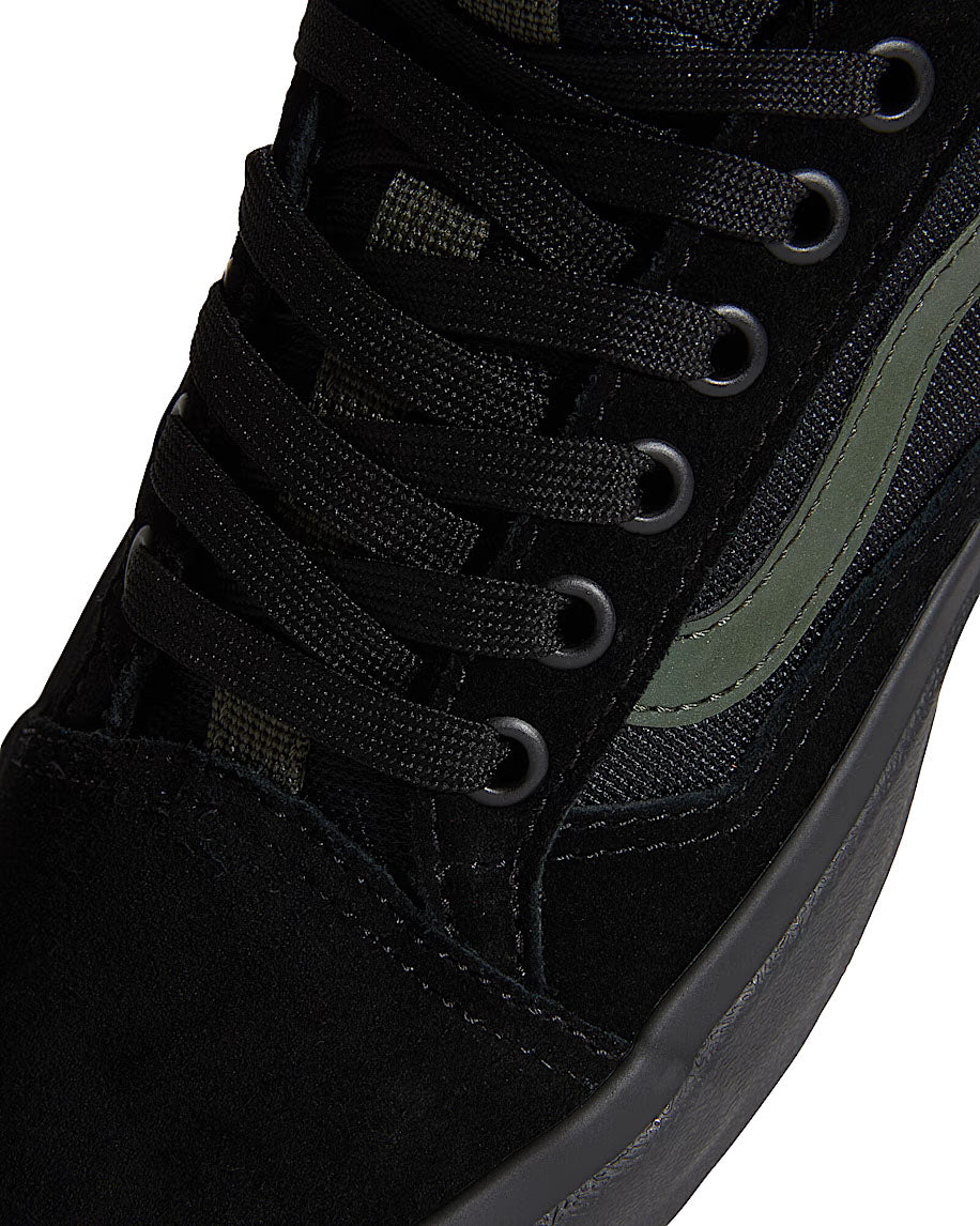 Vans Skate Old Skool 36+ Atiba Black/Dark Green VN000D5RNLX | Pro Feet