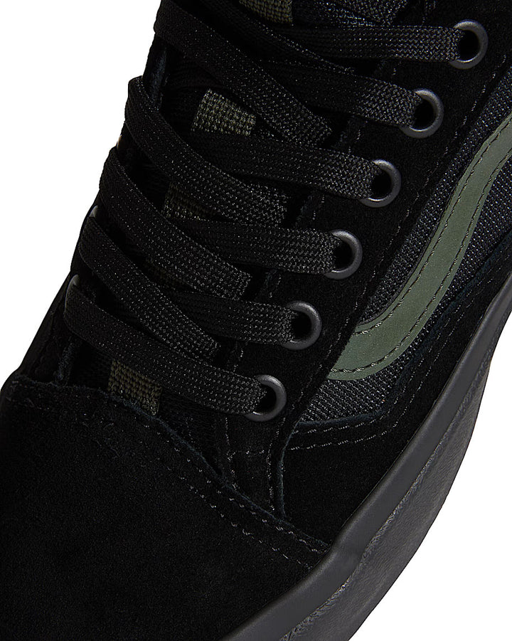 Vans Skate Old Skool 36+ Atiba Black/Dark Green VN000D5RNLX | Pro Feet