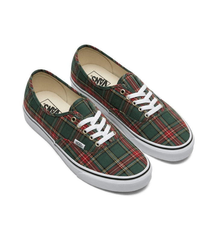 Vans Authentic Tartan Oil Green VN000D6GTD81 | Pro Feet