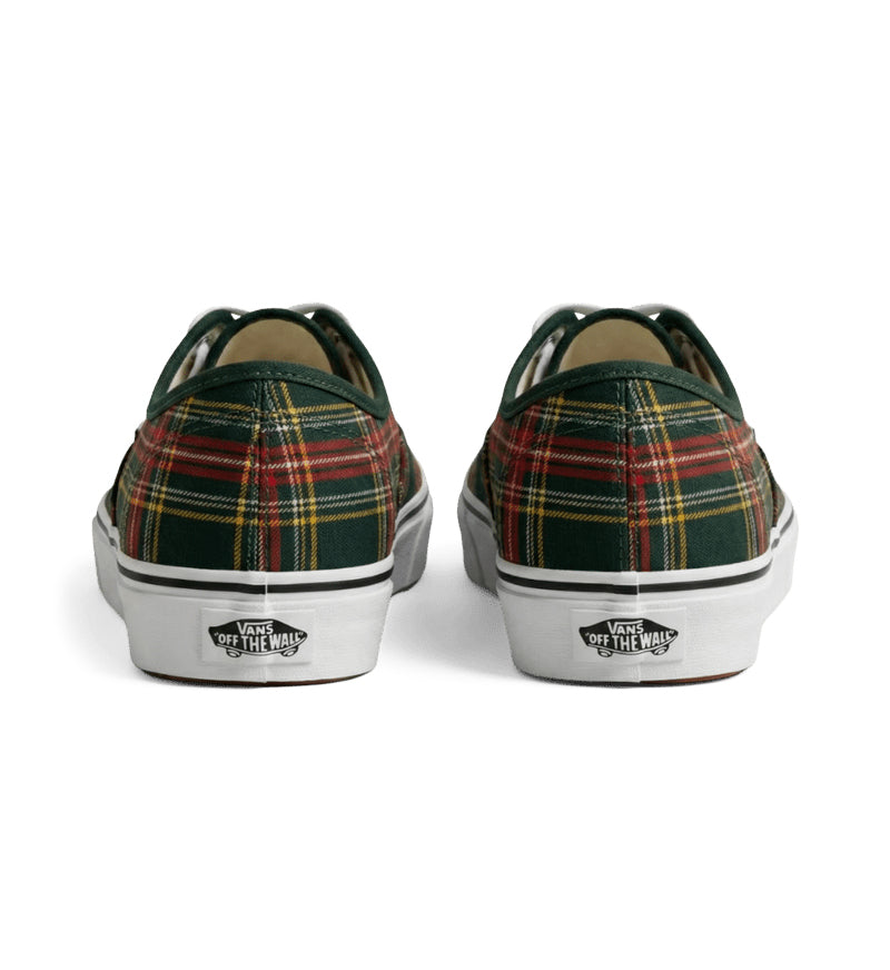 Vans Authentic Tartan Oil Green VN000D6GTD81 | Pro Feet