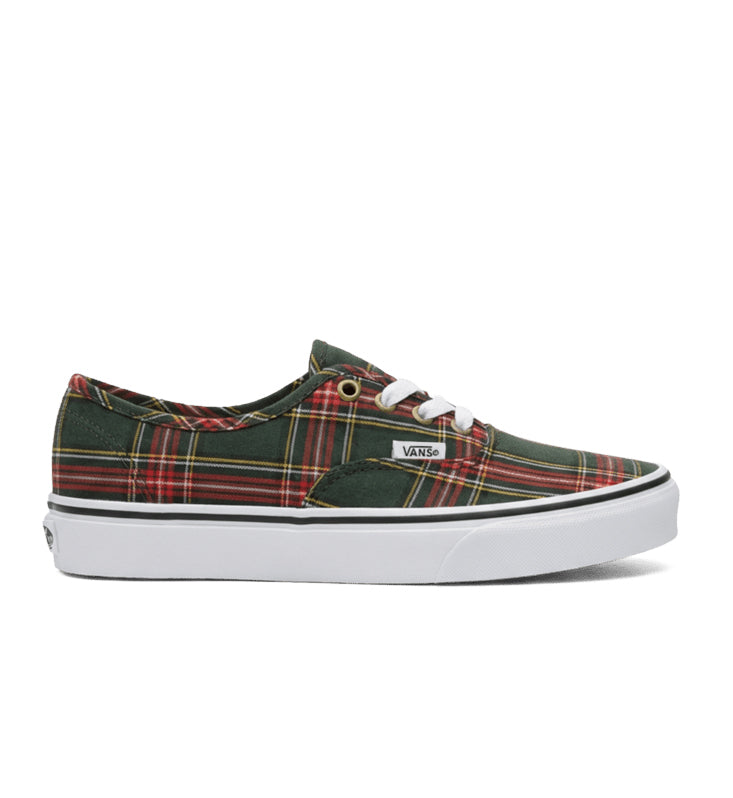 Vans Authentic Tartan Oil Green VN000D6GTD81 | Pro Feet