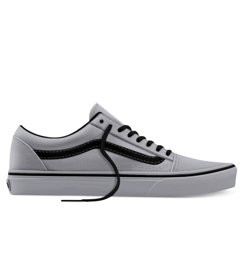 Vans Old Skool Tonal Light Gray Black VN000D7ZBH81 | Pro Feet
