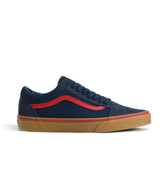 Vans Old Skool Navy/Red/Gum VN000D7ZY9T | Pro Feet