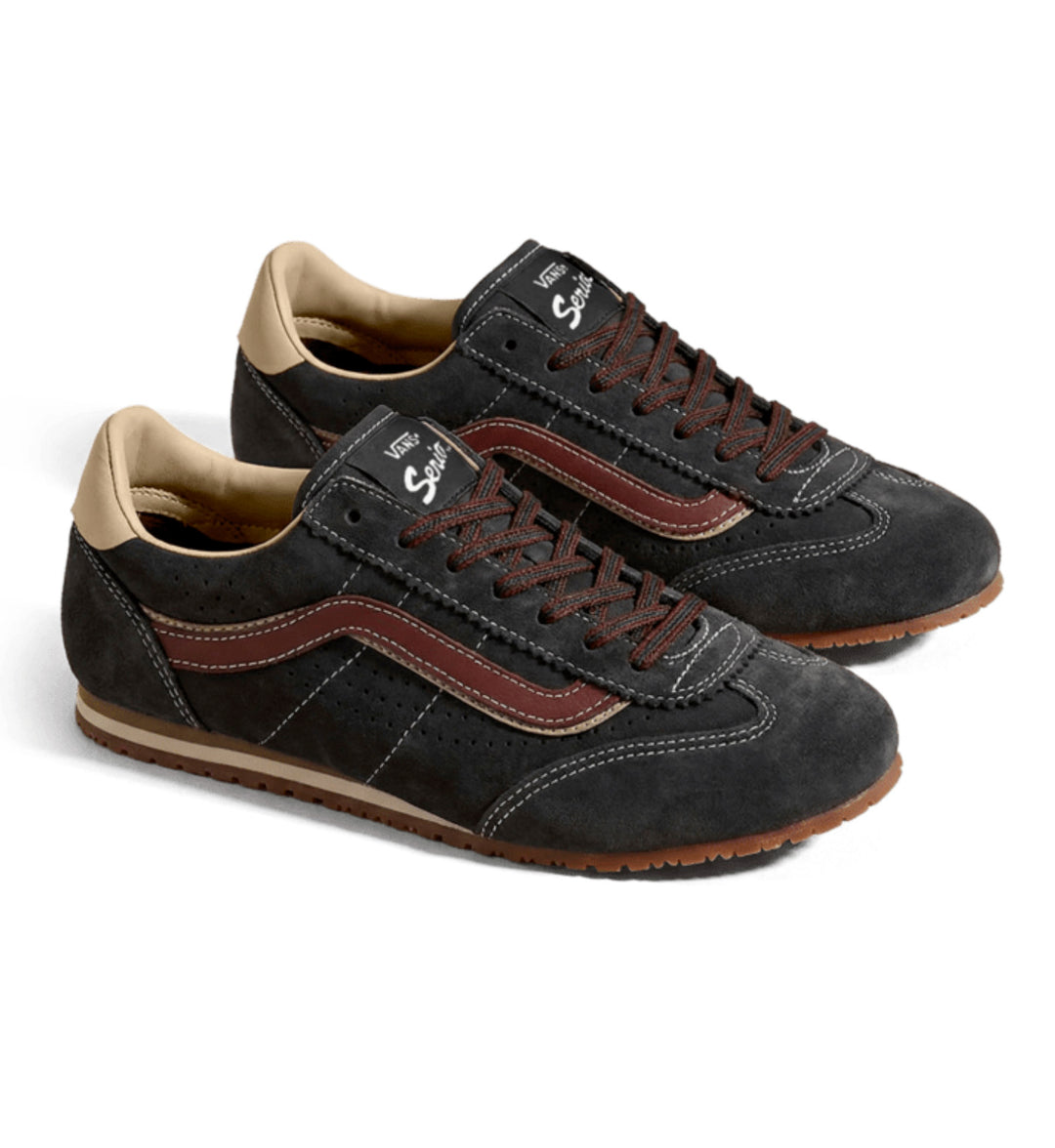 Vans Super Lowpro Women’s Shoe Navy Brown VN000D8T5W41 | Pro Feet