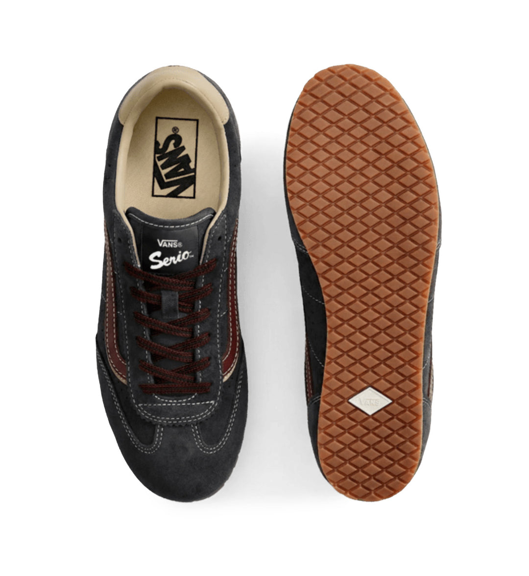 Vans Super Lowpro Women’s Shoe Navy Brown VN000D8T5W41 | Pro Feet