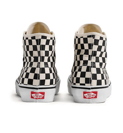 Vans Authentic Hi 2.0 Checkerboard Black True White VN000E8HBMW1 | Pro Feet