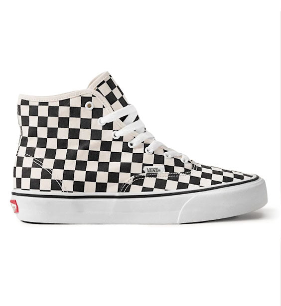 Vans Authentic Hi 2.0 Checkerboard Black True White VN000E8HBMW1 | Pro Feet