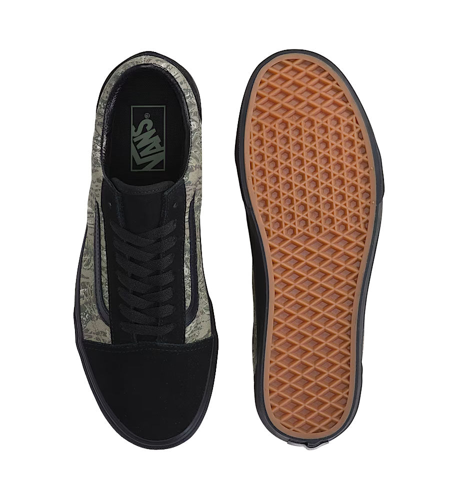 Vans Old Skool “Black/Camo” (VN000E9TBLR)