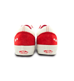 Vans Old Skool Valentines GS Red Hot Valentines Racing Red/True White VN000E9YJV61 | Pro Feet
