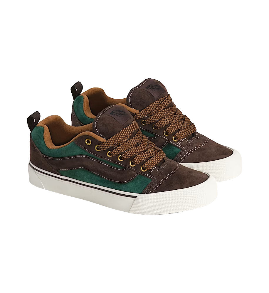 Vans Knu Skool GS 'Big Kid's' Suede Brown/Green (VN000EE6BGS)