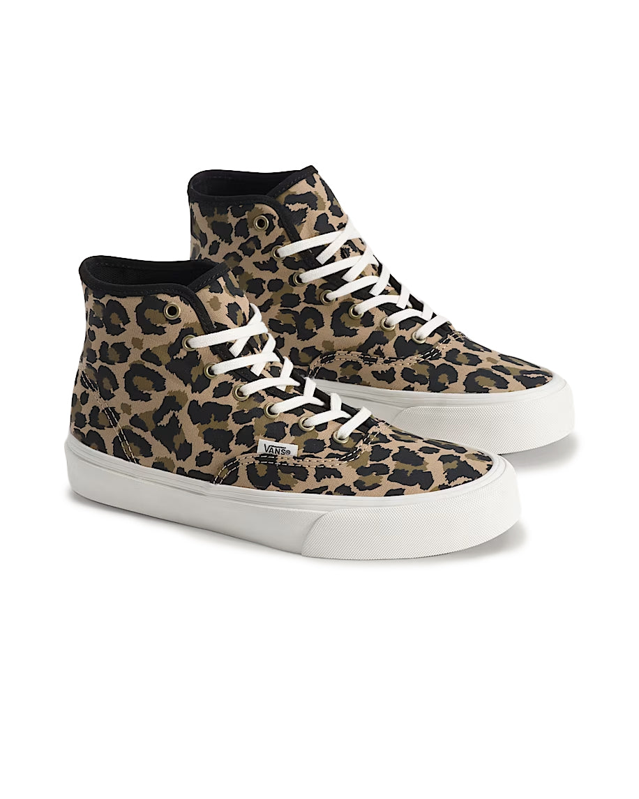 Vans Authentic Hi 2.0 Women’s Shoe Leopard Black Incense VN000EKKGR4 | Pro Feet