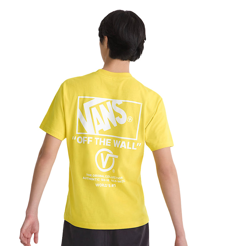Vans Stacked Hi T-Shirt Dusty Gold VN000PEWGRV | Pro Feet