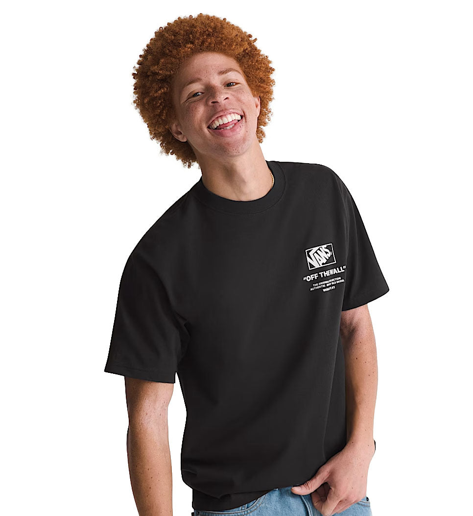 VANS® Stockpile T-Shirt Stockpile T-Shirt “Black/White” (VN000PEWY28)
