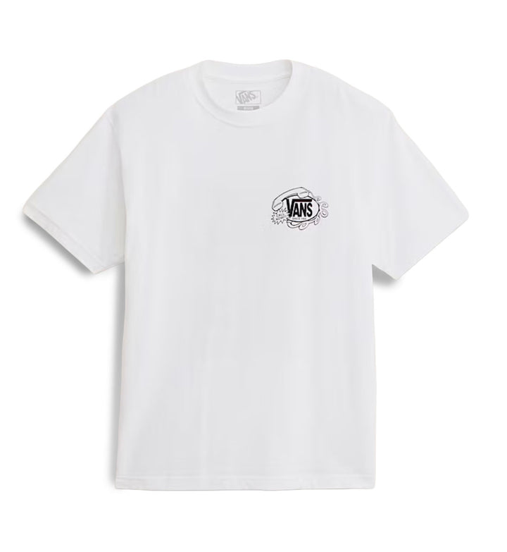 Vans Hot Lines T-Shirt “White” (VN000SYBWHT)