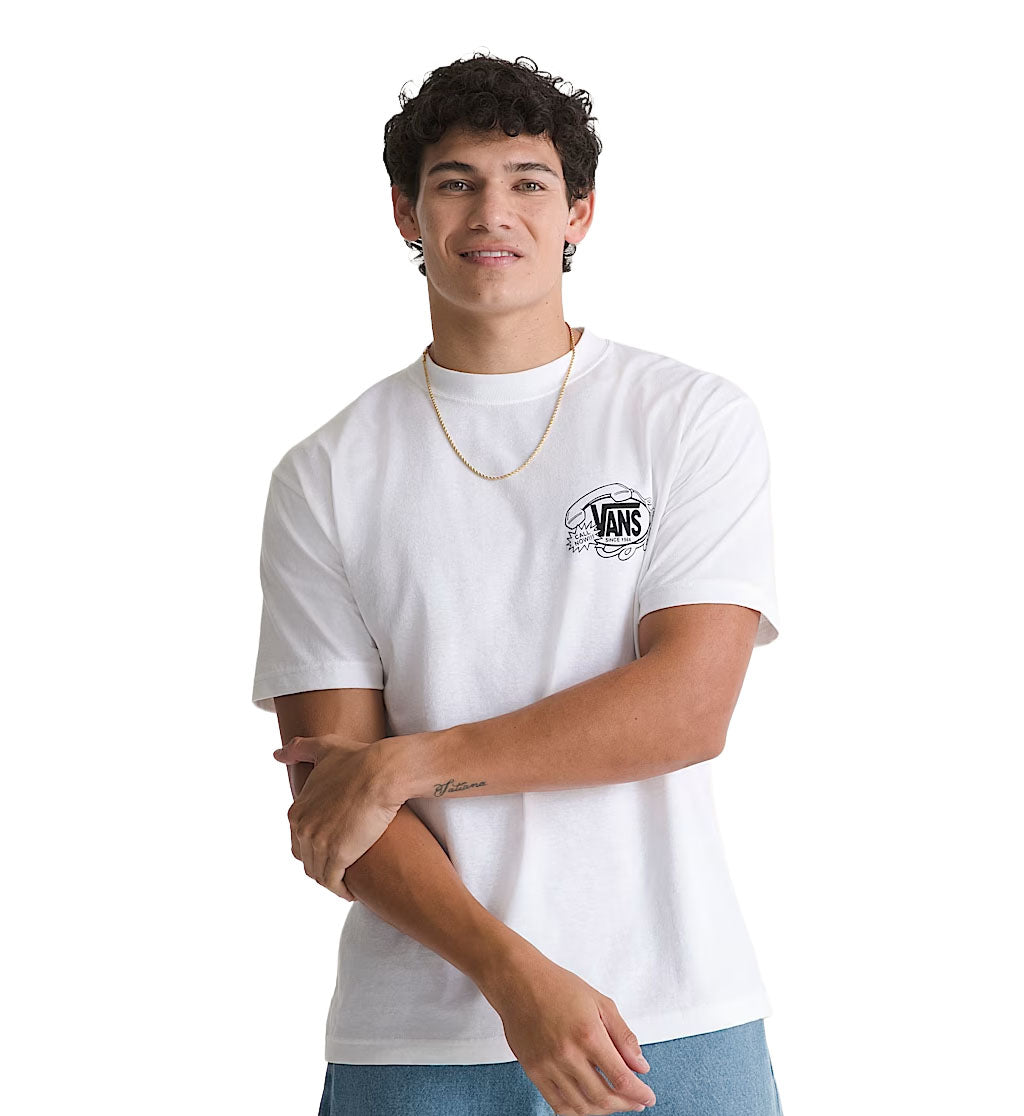 Vans Hot Lines T-Shirt “White” (VN000SYBWHT)