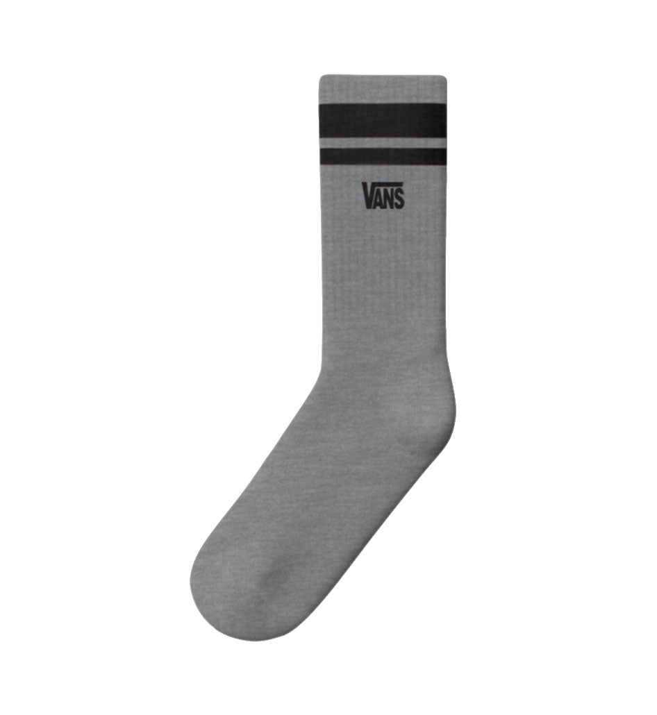 VANS Stretch Logo Crew Socks Heather Grey VN000SZQHTG1 | Pro Feet