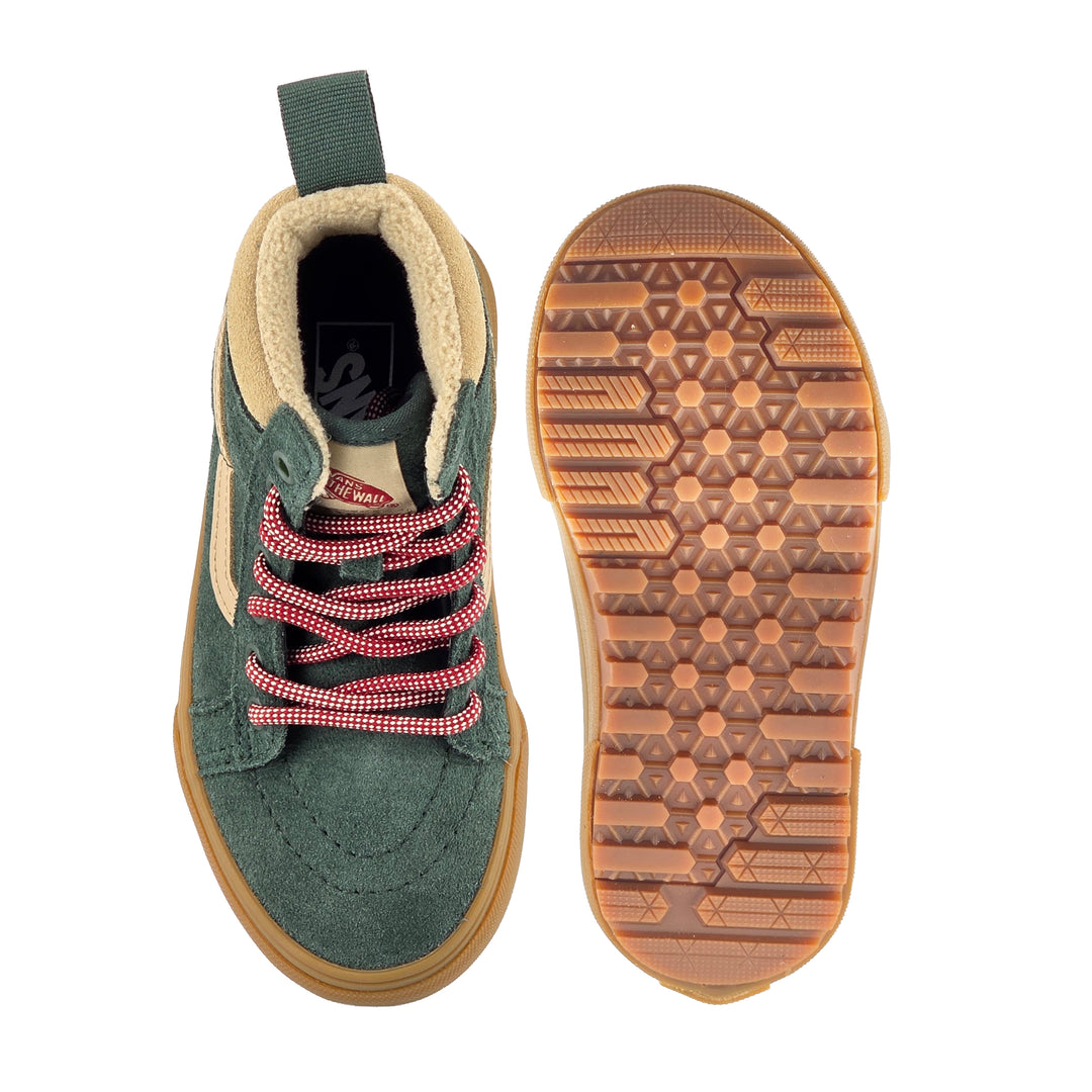 Vans Sk8-Hi Insulated PS Gum Oil Green VN000V91TD81 | Pro Feet