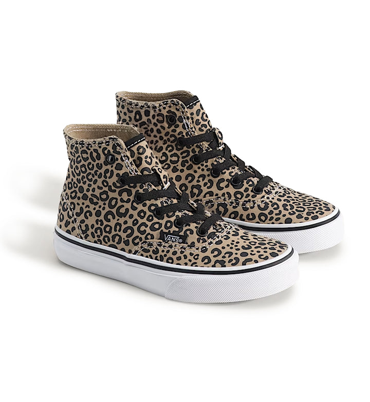 Vans Authentic Hi 2.0 GS Leopard Pop Incense Pink Velvet VN000V93HO81 | Pro Feet
