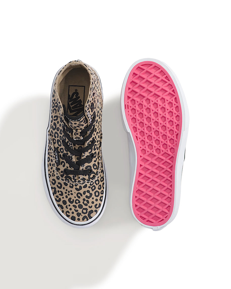 Vans Authentic Hi 2.0 GS Leopard Pop Incense Pink Velvet VN000V93HO81 | Pro Feet