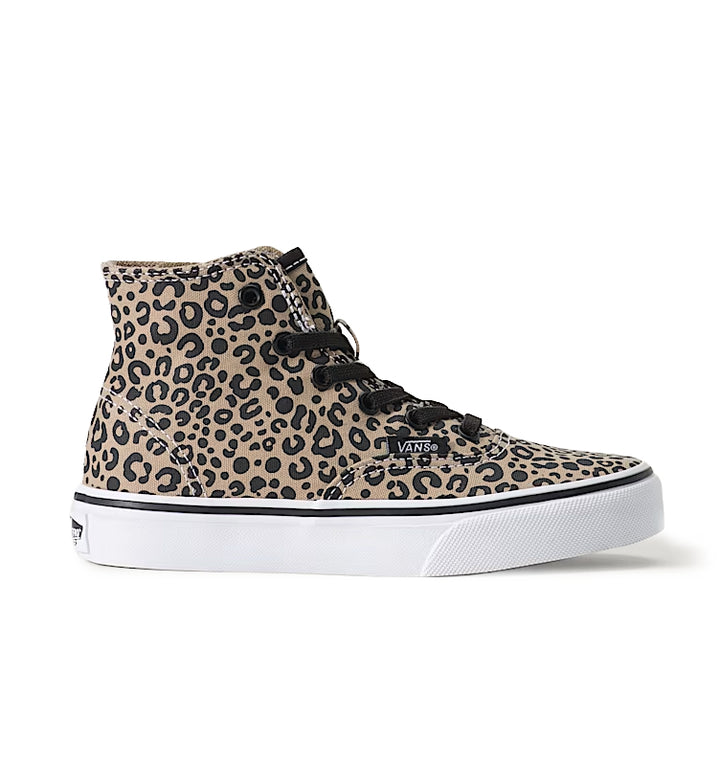 Vans Authentic Hi 2.0 GS Leopard Pop Incense Pink Velvet VN000V93HO81 | Pro Feet