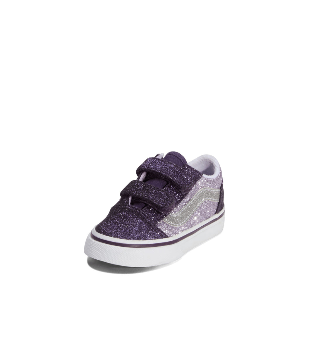 Vans Old Skool V TD Glitter Purple VN000VB2PRP1 | Pro Feet