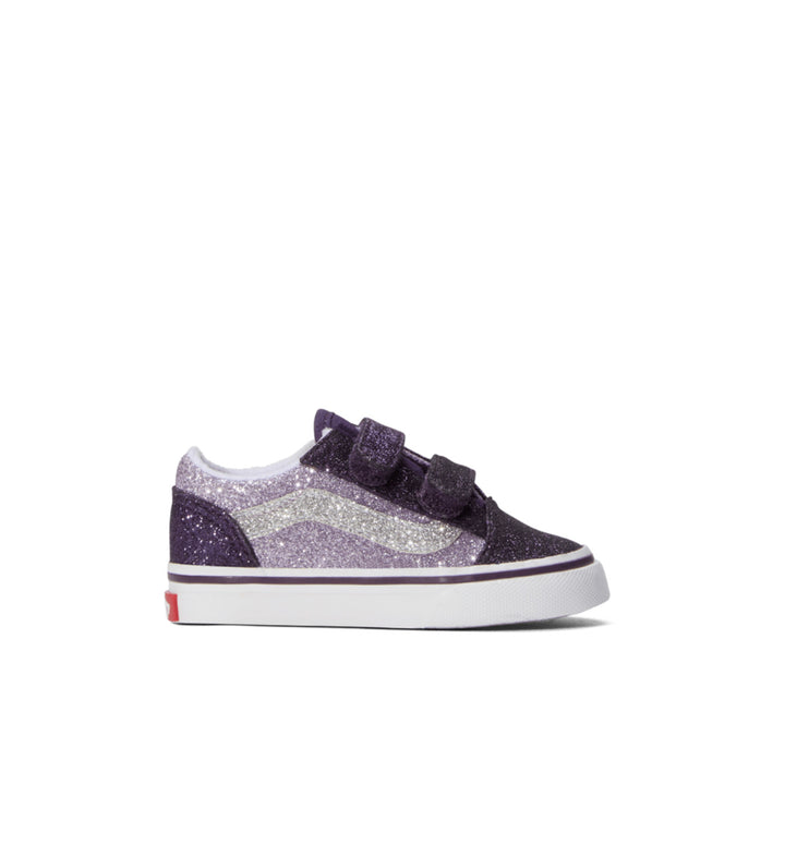 Vans Old Skool V TD Glitter Purple VN000VB2PRP1 | Pro Feet