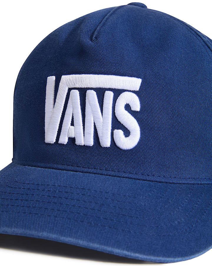 VANS Stretch Logo Snapback Hat Deep Indigo VN000W12FOB | Pro Feet
