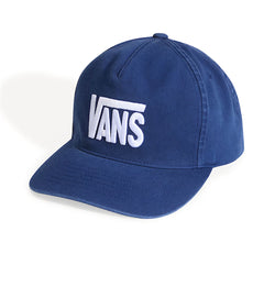 VANS Stretch Logo Snapback Hat Deep Indigo VN000W12FOB | Pro Feet