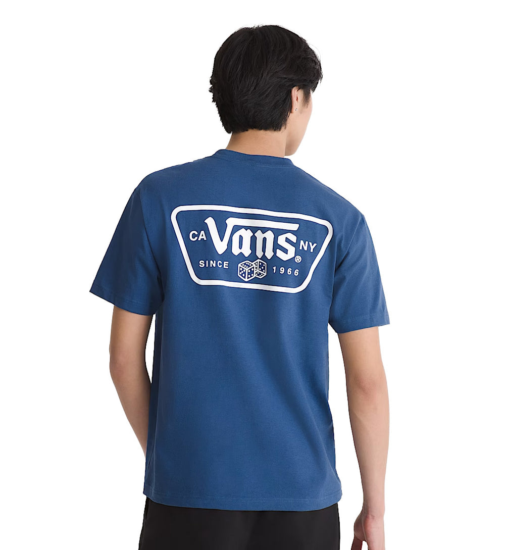 Vans Knu Patch T-Shirt True Navy Blue VN000WU85TU | Pro Feet