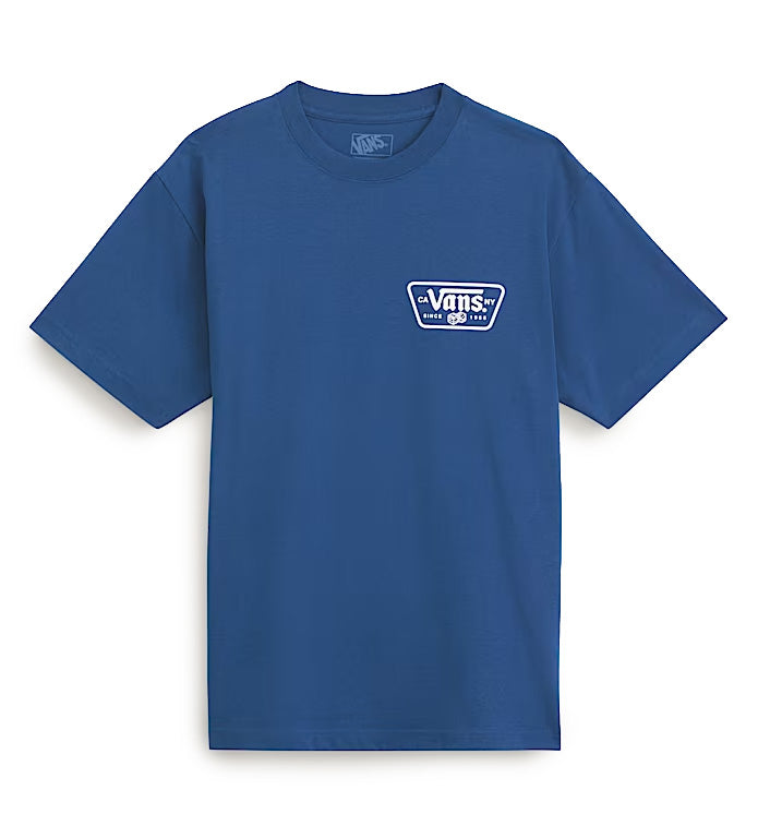 Vans Knu Patch T-Shirt True Navy Blue VN000WU85TU | Pro Feet